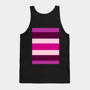 Pink & Purple Stripe Tank Top